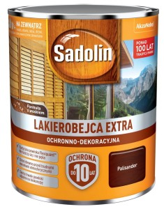SADOLIN EXTRA- lakierobajca do drewna, palisander, 0.75l
