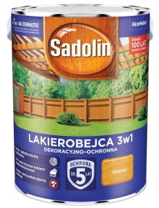 SADOLIN LAKIEROBEJCA 3w1, piniowy, 5l