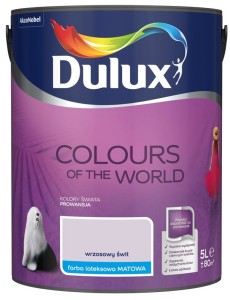 DULUX KOLORY ŚWIATA- Wrzosowy Świt, 5 l
