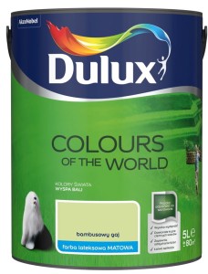 DULUX KOLORY ŚWIATA- Bambusowy Gaj, 5 l