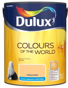 DULUX KOLORY ŚWIATA- Ciepły Piasek, 5 l