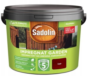 SADOLIN IMPREGNAT GARDEN- cedr, 9l