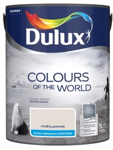 DULUX KOLORY ŚWIATA- Mroźny Poranek, 5 l