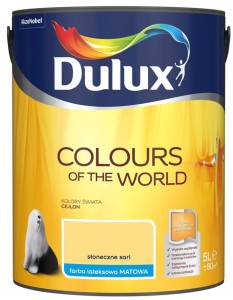 DULUX KOLORY ŚWIATA- Słoneczne Sari, 5 l