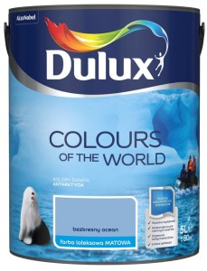 DULUX KOLORY ŚWIATA- Bezkresny Ocean, 5 l