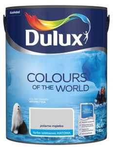 DULUX KOLORY ŚWIATA- Polarna Mgiełka, 5 l