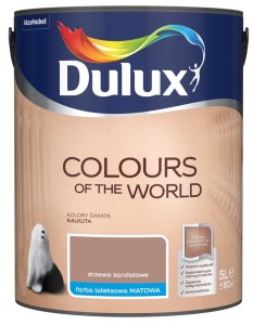 DULUX KOLORY ŚWIATA- Drzewo Sandałowe, 5 l