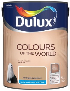 DULUX KOLORY ŚWIATA- Szczypta Cynamonu, 5 l