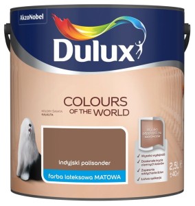 DULUX KOLORY ŚWIATA- Indyjski Palisander, 2.5 l