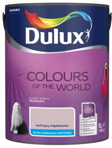DULUX KOLORY ŚWIATA- Kwitnący Migdałowiec, 5 l