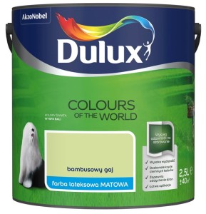 DULUX KOLORY ŚWIATA- Bambusowy Gaj, 2.5l