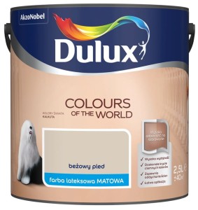 DULUX KOLORY ŚWIATA- Beżowy Pled, 2.5l