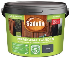 SADOLIN IMPREGNAT GARDEN- szary, 9l