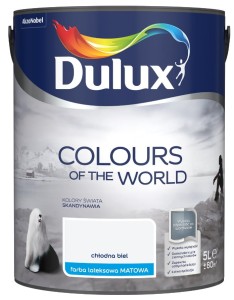 DULUX KOLORY ŚWIATA- Chłodna Biel, 5l