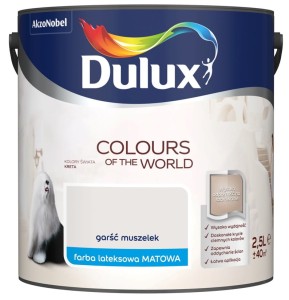 DULUX KOLORY ŚWIATA- Garść Muszelek, 2.5l