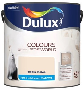 DULUX KOLORY ŚWIATA- Grecka Chałwa, 2.5l