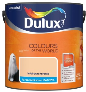 DULUX KOLORY ŚWIATA- Imbirowa Herbata, 2.5l