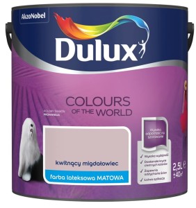 DULUX KOLORY ŚWIATA- Kwitnący Migdałowiec, 2.5l