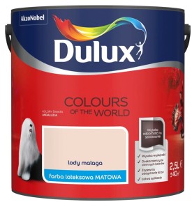 DULUX KOLORY ŚWIATA- Lody Malaga, 2.5l