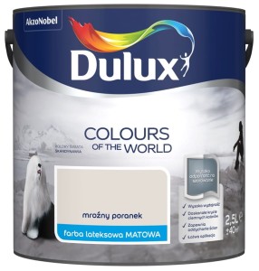 DULUX KOLORY ŚWIATA- Mroźny Poranek, 2.5l