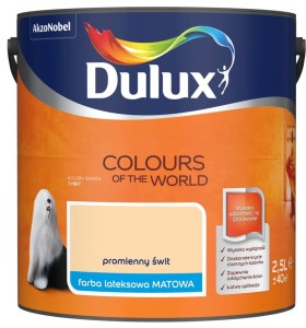 DULUX KOLORY ŚWIATA- Promienny Świt, 2.5l