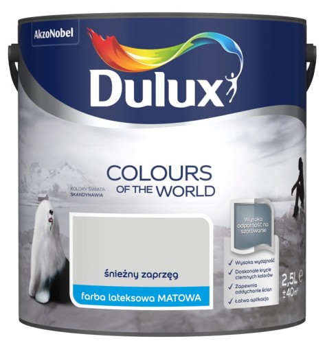 Dulux kolory świata śnieżny zaprzęg 2,5l.jpg