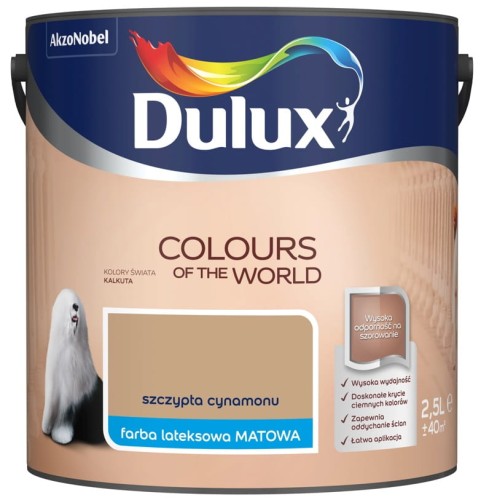 Dulux kolory świata szczypta cynamonu 2,5l.jpg