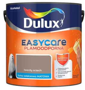 DULUX EASY CARE- farba plamoodporna,  Twardy Orzech, 2.5l