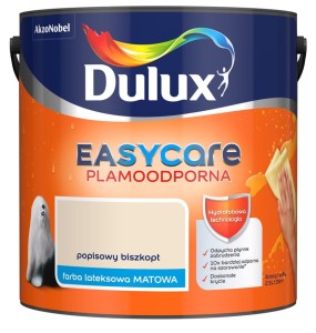 DULUX EASY CARE- farba plamoodporna, kol. Popisowy Biszkopt, 2.5l