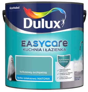 DULUX EASY CARE- kuchnia i łazienka, Turkusowy Archipelag, 2.5l