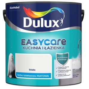 DULUX EASY CARE- kuchnia i łazienka, Biała, 2.5l