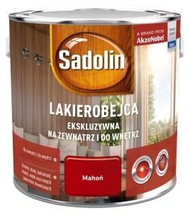 SADOLIN LAKIEROBEJCA EKSLUZYWNA, mahoń, 2.5l
