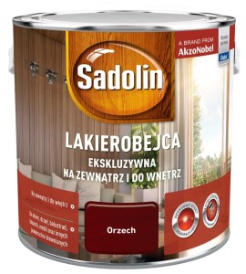 SADOLIN LAKIEROBEJCA EKSLUZYWNA, orzech, 2.5l