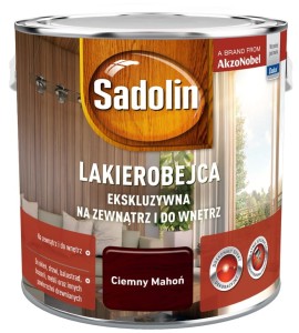 SADOLIN LAKIEROBEJCA EKSLUZYWNA, ciemny mahoń, 2.5l