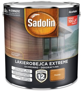 SADOLIN EXTREME- lakierobajca do drewna, piniowy, 2.5l