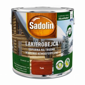 SADOLIN LAKIEROBEJCA ODPORNA, tek, 2.5l 