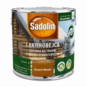 SADOLIN LAKIEROBEJCA ODPORNA, orzech włoski, 2.5l 