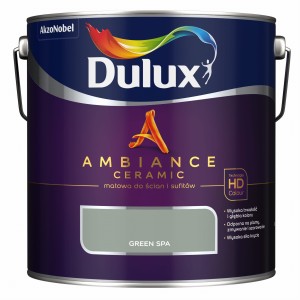 DULUX AMBIANCE- farba ceramiczna, green spa, 2.5l