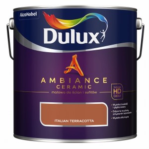 DULUX AMBIANCE- farba ceramiczna, italian terracotta, 2.5l