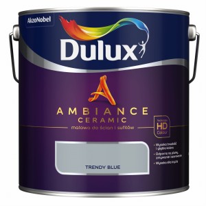 DULUX AMBIANCE- farba ceramiczna, trendy blue, 2.5l