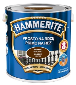 HAMMERITE- prosto na rdzę, połysk, brąz, 2.5 l