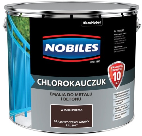Nobiles chlorokauczuk brąz czekoladowy 10l.jpg