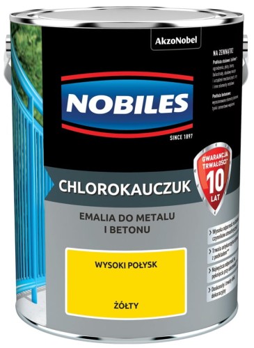 Nobiles chlorokauczuk żółty 5l.jpg