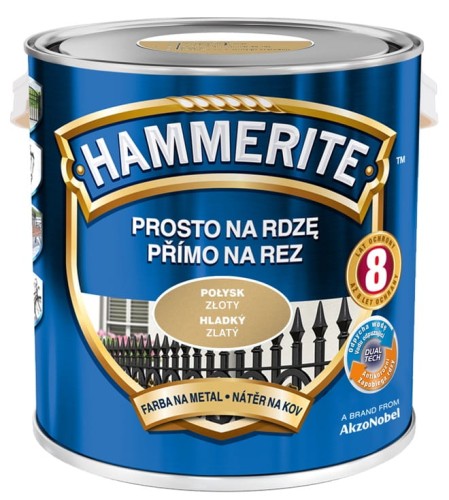 Hammerite połysk złota 2.5l.jpg