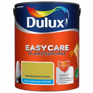 DULUX EASY CARE- farba plamoodporna, kol. Niedościgniona Limonka, 5l
