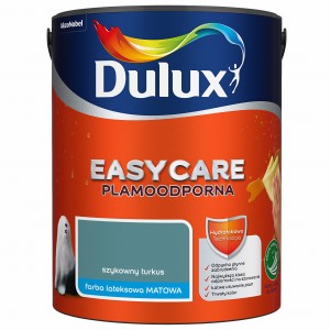 DULUX EASY CARE- farba plamoodporna, kol. Szykowny Turkus, 5l
