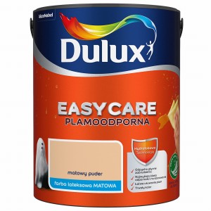 DULUX EASY CARE- farba plamoodporna, kol. Matowy Puder, 5l