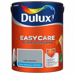 DULUX EASY CARE- farba plamoodporna, kol. Mgła Absolutna, 5l