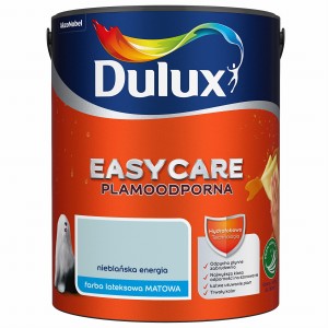 DULUX EASY CARE- farba plamoodporna, kol. Niebiańska Energia, 5l