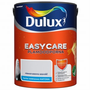 DULUX EASY CARE- farba plamoodporna, kol. Niewzruszona Szarość, 5l